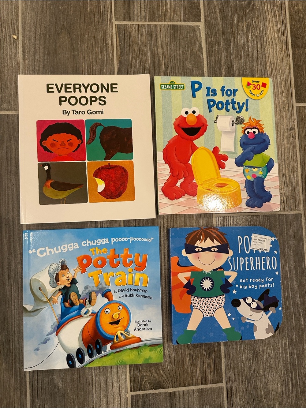Set of Potty Training Books